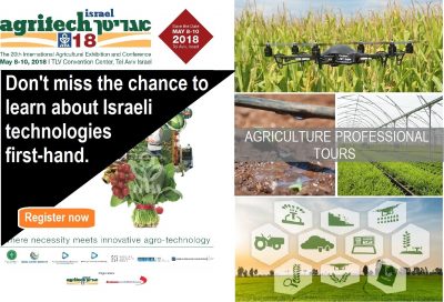 Professional agriculture tours during Agritech 2018