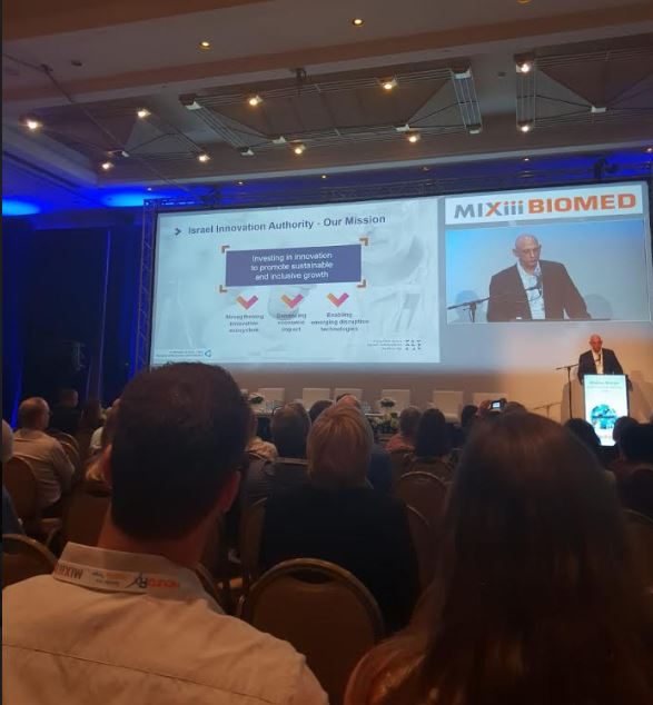 Aharon-Aharon,-CEO of the Israel Innovation Authority shares information on the Israeli life sciences industry-BIomed2018